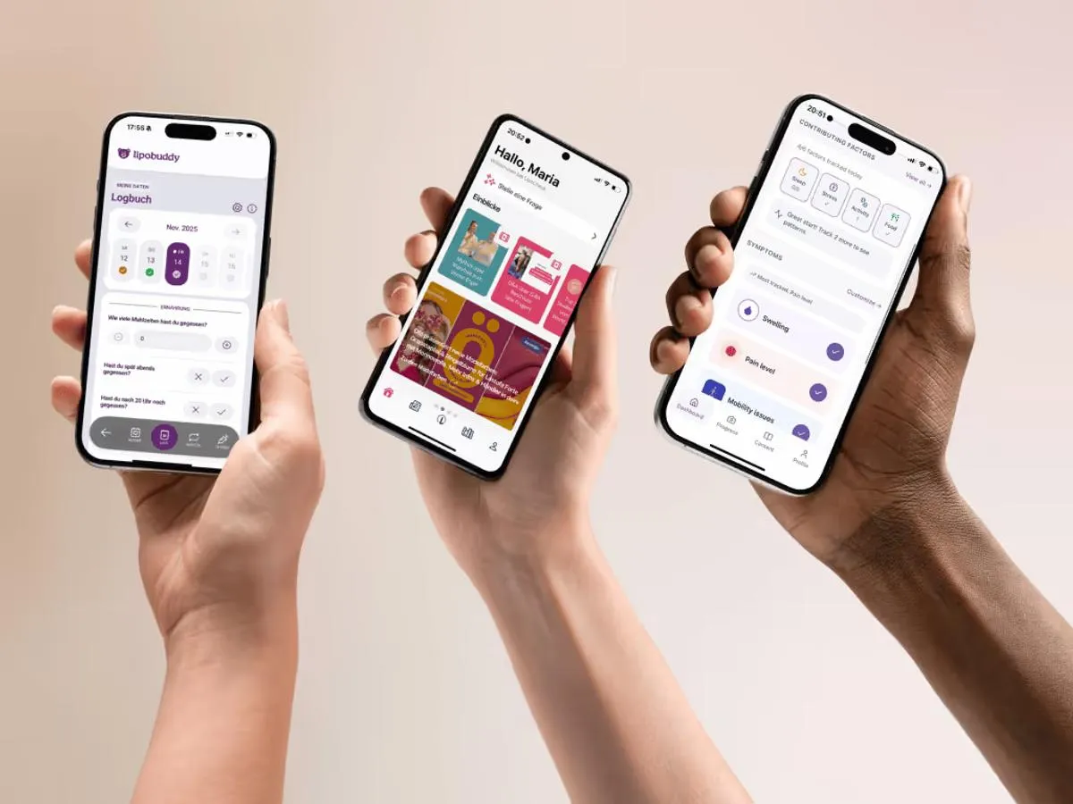 Lipödem Apps im Vergleich